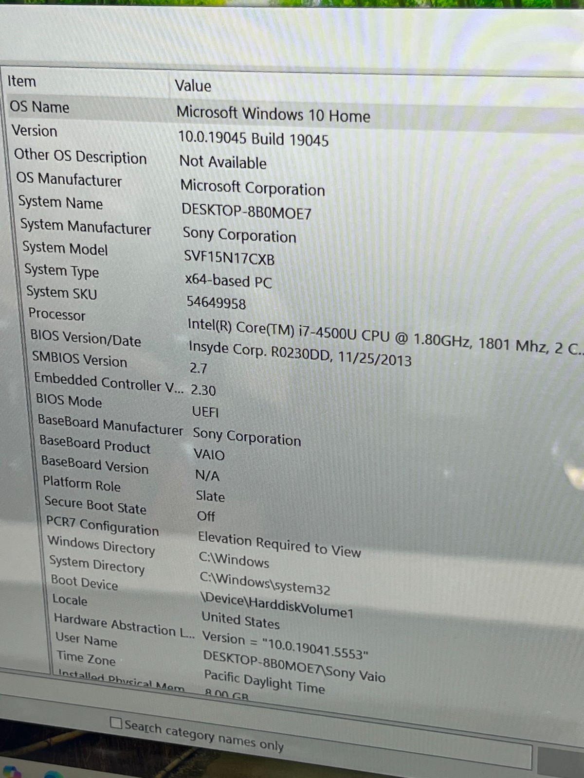 Black Sony Vaio Flip SVF15N17CXB i7-4500U 8 GB RAM 1 TB HDD Screen Issues As-Is