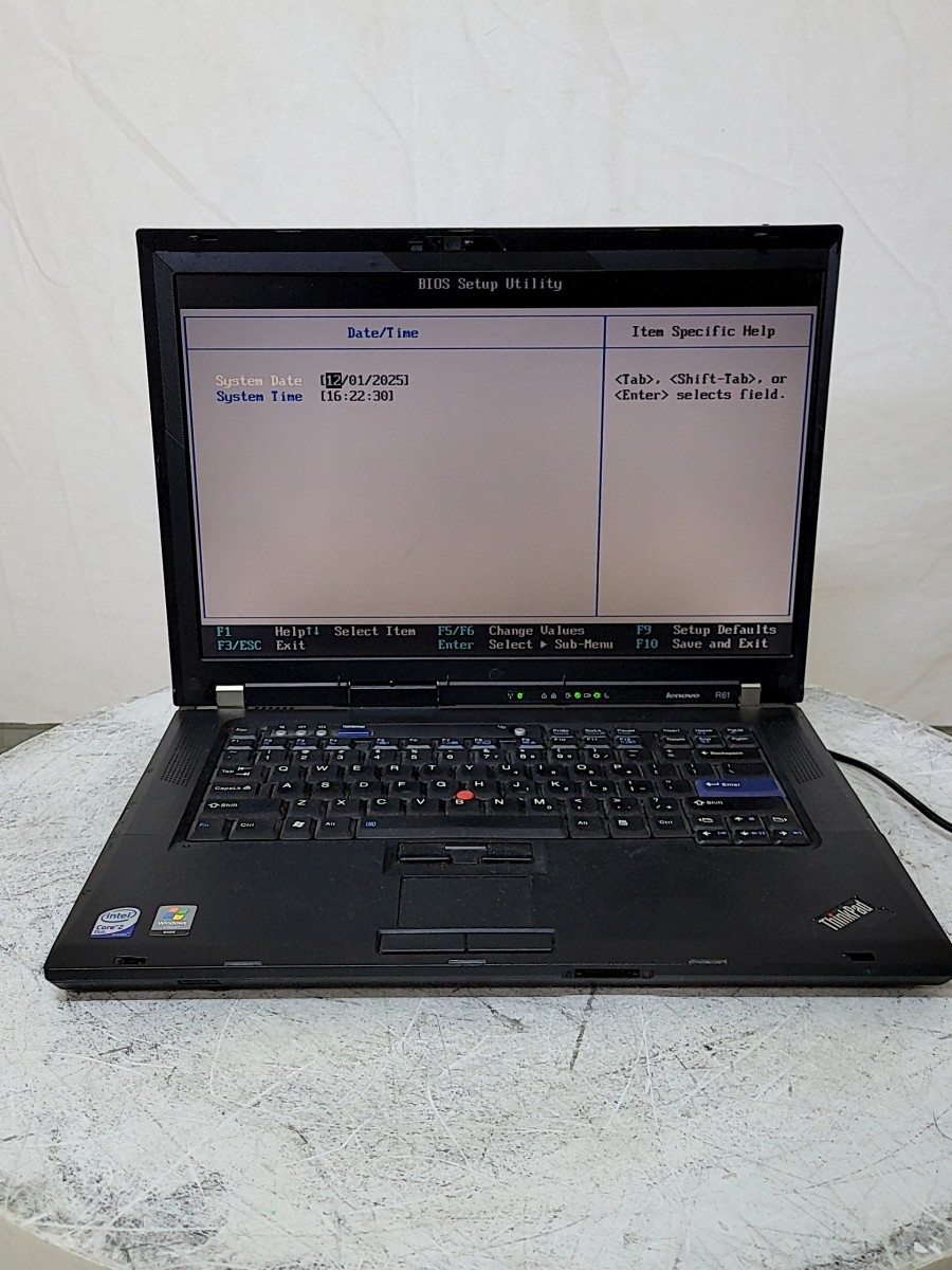 LENOVO ThinkPad R61 8932CTO 15.4″ Laptop CORE2 DUO T8300 4GB 240GB SEE NOTES