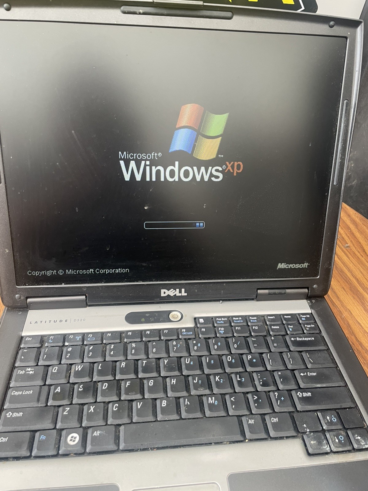 Dell Latitude D520 Laptop Vintage For parts or repair
