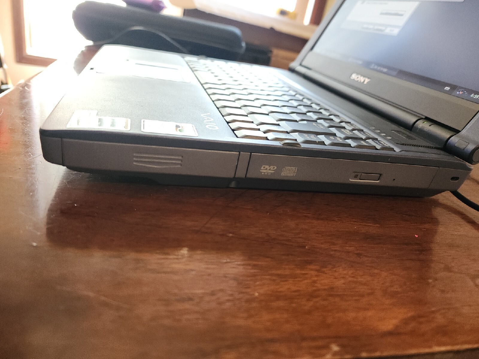 Sony Vaio Vintage Gaming Laptop Mobile Athlon Xp 1800+ Nvidia Geforce 420 Go