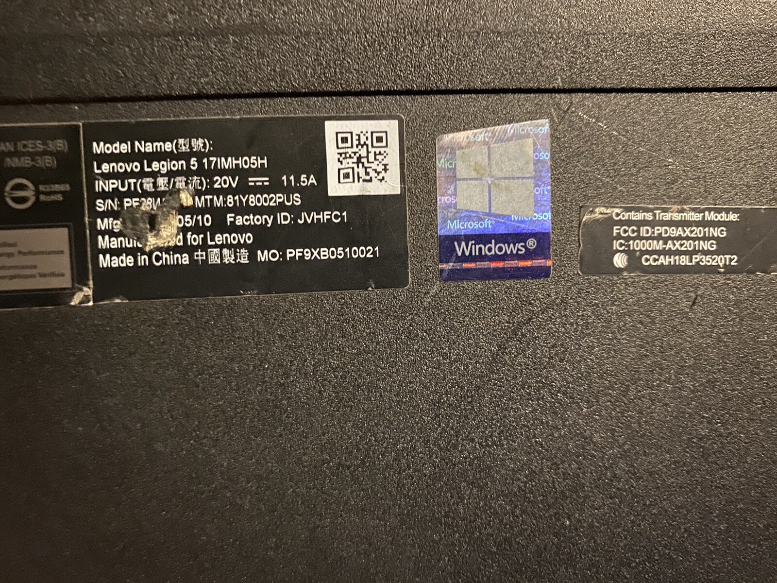 lenovo legion 5 rtx 2060