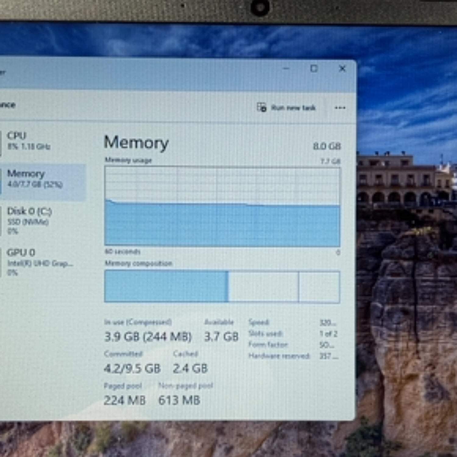 HP Laptop 15-DY2702DX 15.6″ i3-1115G4 3.0GHz 8GB RAM 512GB SSD