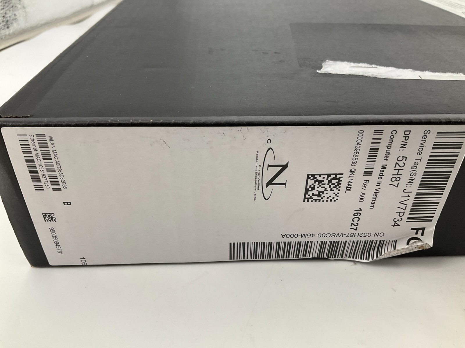 Dell Latitude 3440 Thin Client C-7305 8GB 256GB GbE BT4 WiFiN 14 W10IoT 52H87