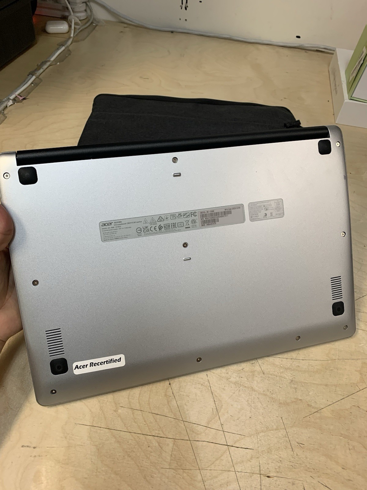 Acer Chromebook 315 15.6” HD Laptop, Intel Pentium N6000, 4GB RAM, 128GB eMMC