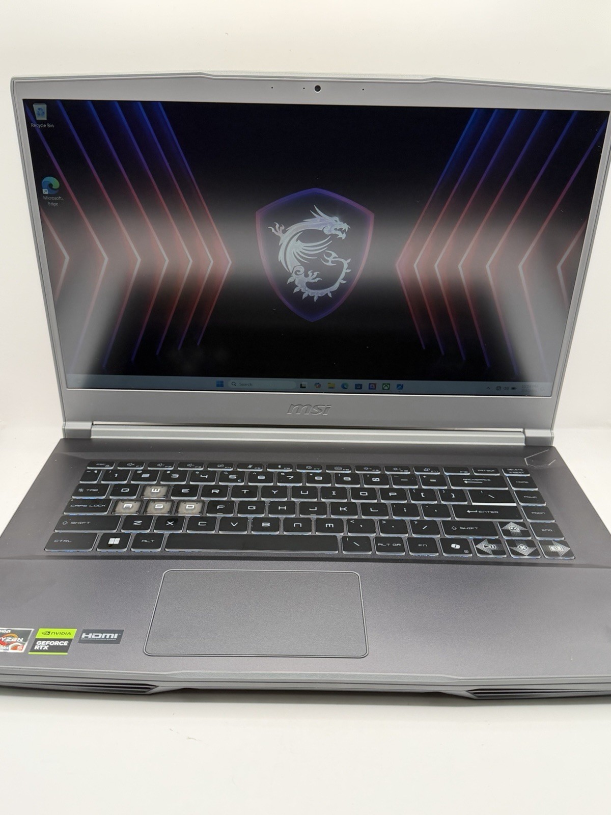 MSI Thin A15 B7VF 15-inch Laptop AMD Ryzen 5 16GB RAM 512GB RTX 4060 Mint
