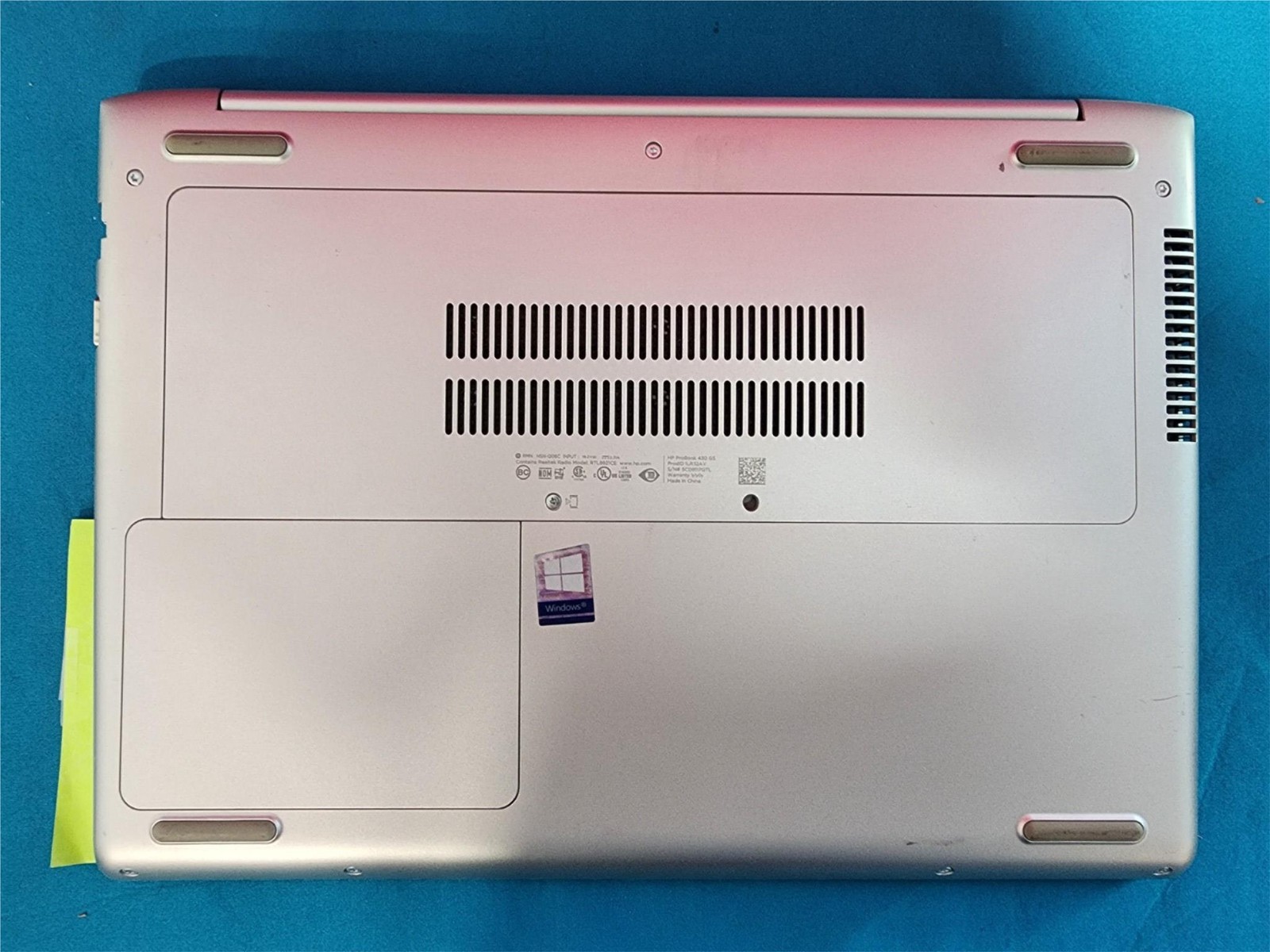 HP EliteBook 430 G5 13.3″ i3-7100U 8GB 128GB Fingerprint SD Card Win11 Pro