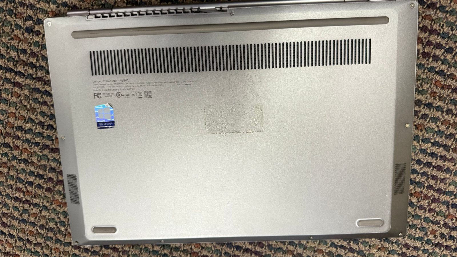 Lenovo ThinkBook 14s-IWL 14″ Intel Core i5-8265U 1.60GHz 8GB RAM 256GB SSD NO OS
