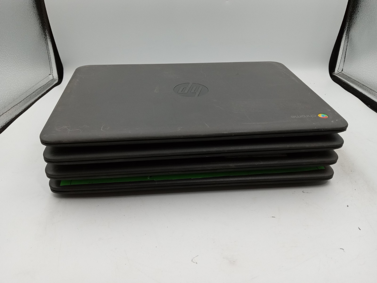 Lot of 4 – HP Chromebook 11 G6 EE 11.6″ Laptops – PARTS / REPAIR – READ -RR