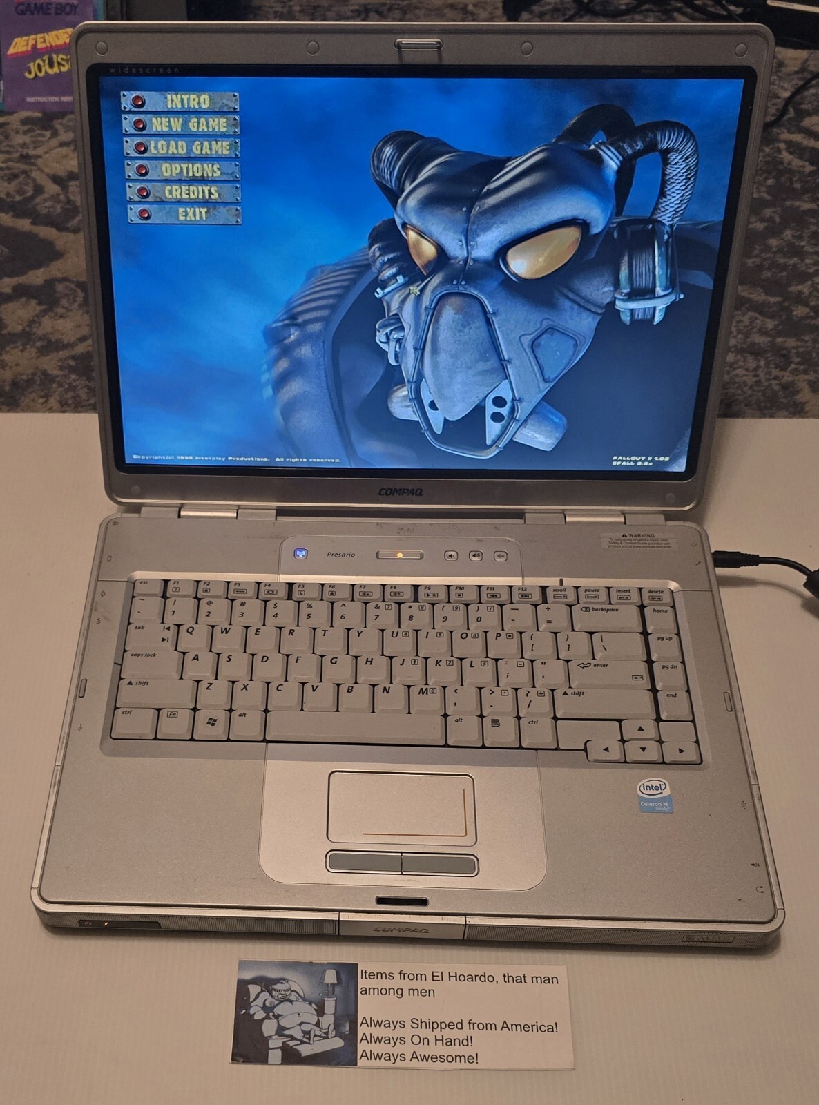 Compaq Presario C500 Intel Celeron M 520 1.60 GHz 512MB RAM 80GB HDD Win XP Fun!