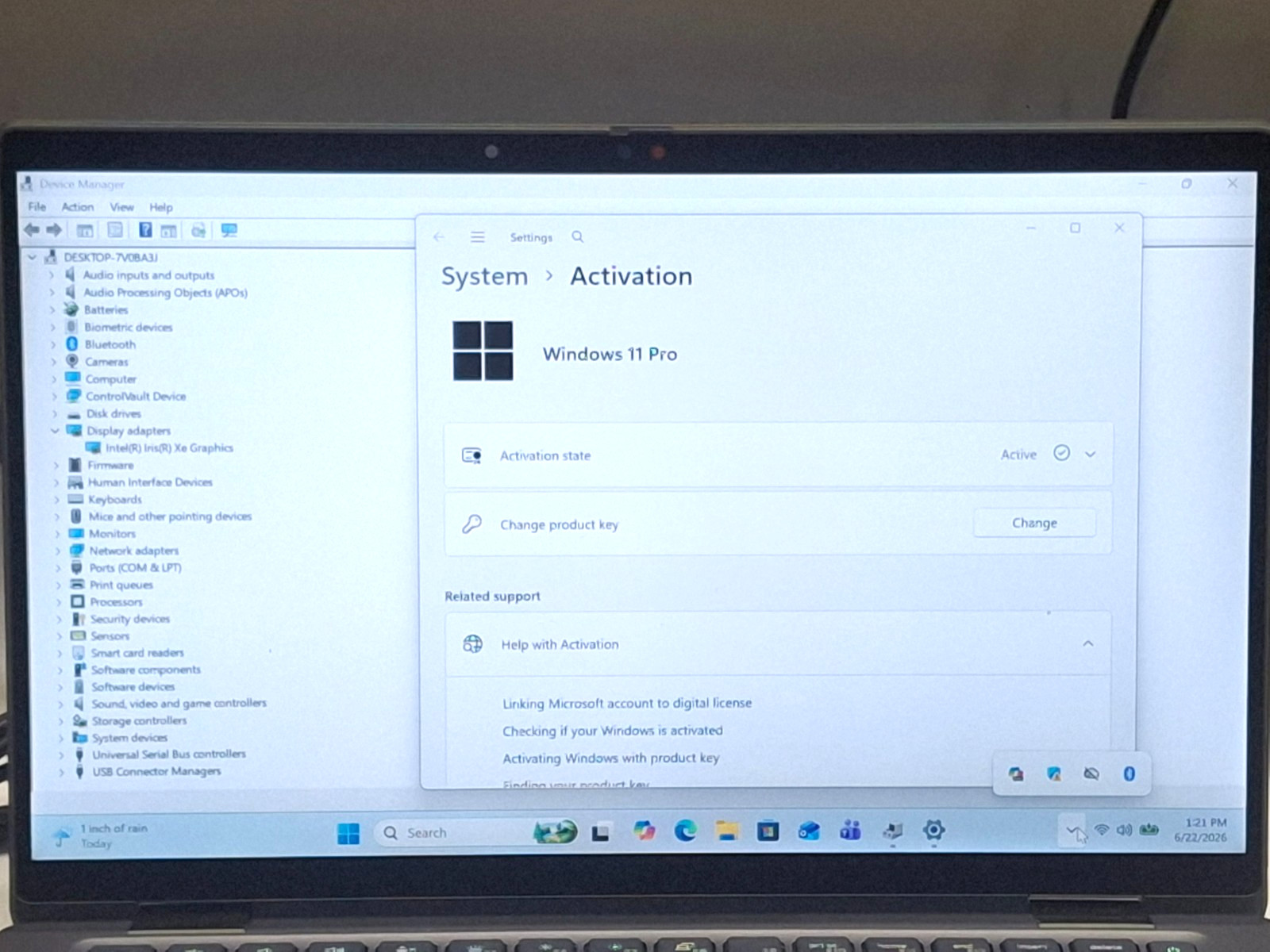Dell Latitude 7430 Core i7-1265U 16GB Ram 256 GB NVMe Win11P 2-in-1 Touch