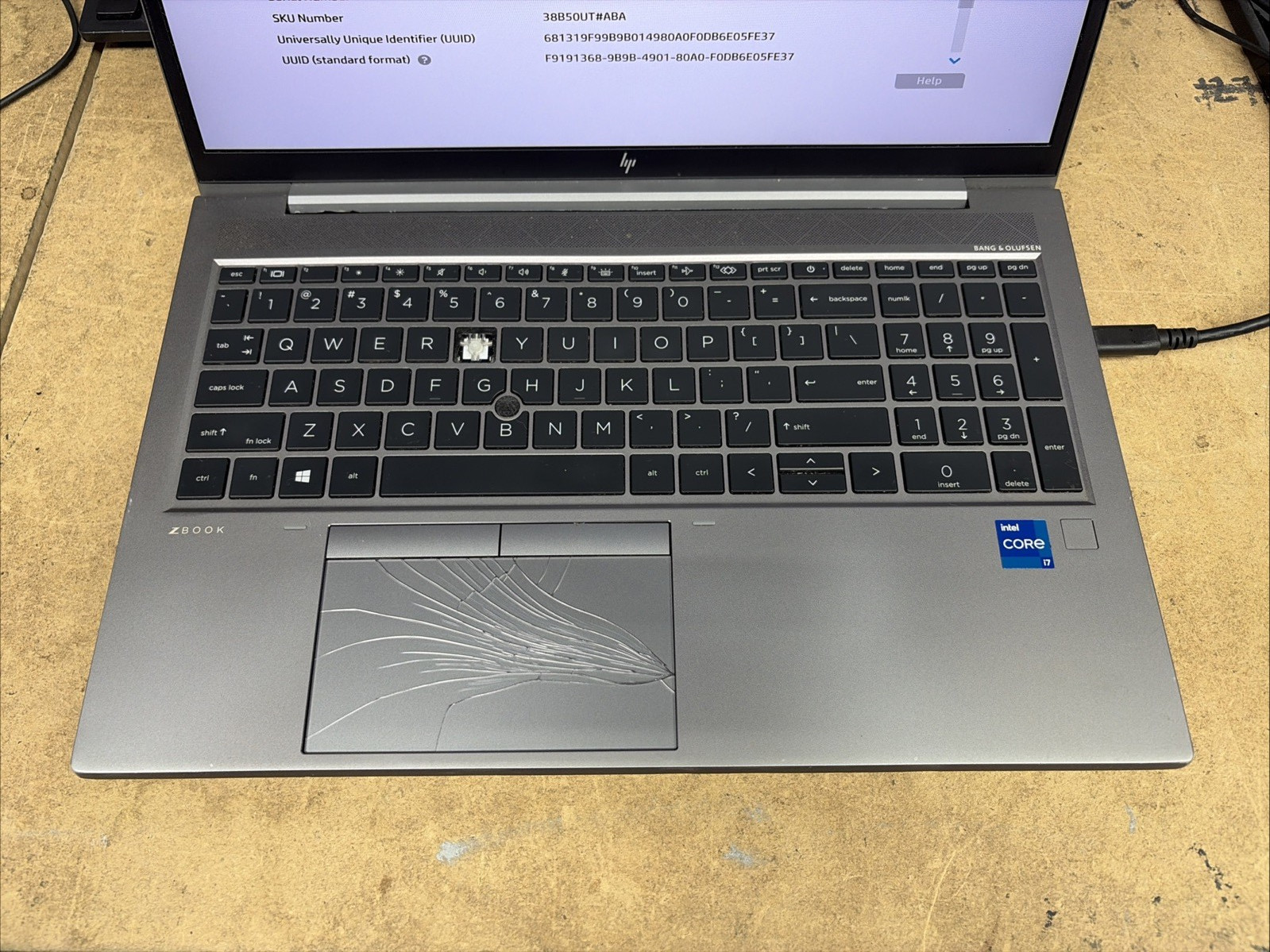 HP ZBook Firefly 15 G8 i7-1165G7 FHD 16GB No SSD/OS