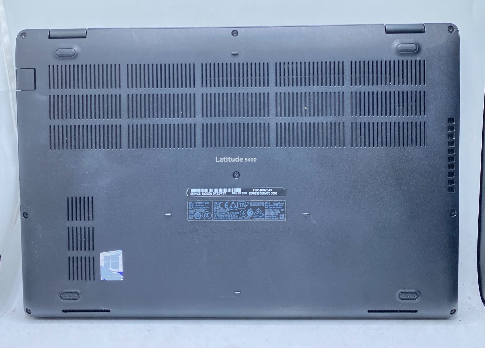 Dell Latitude 5400 14-inch Laptop Intel Core i7-8665U 1.9GHz 16GB RAM 512GB SSD