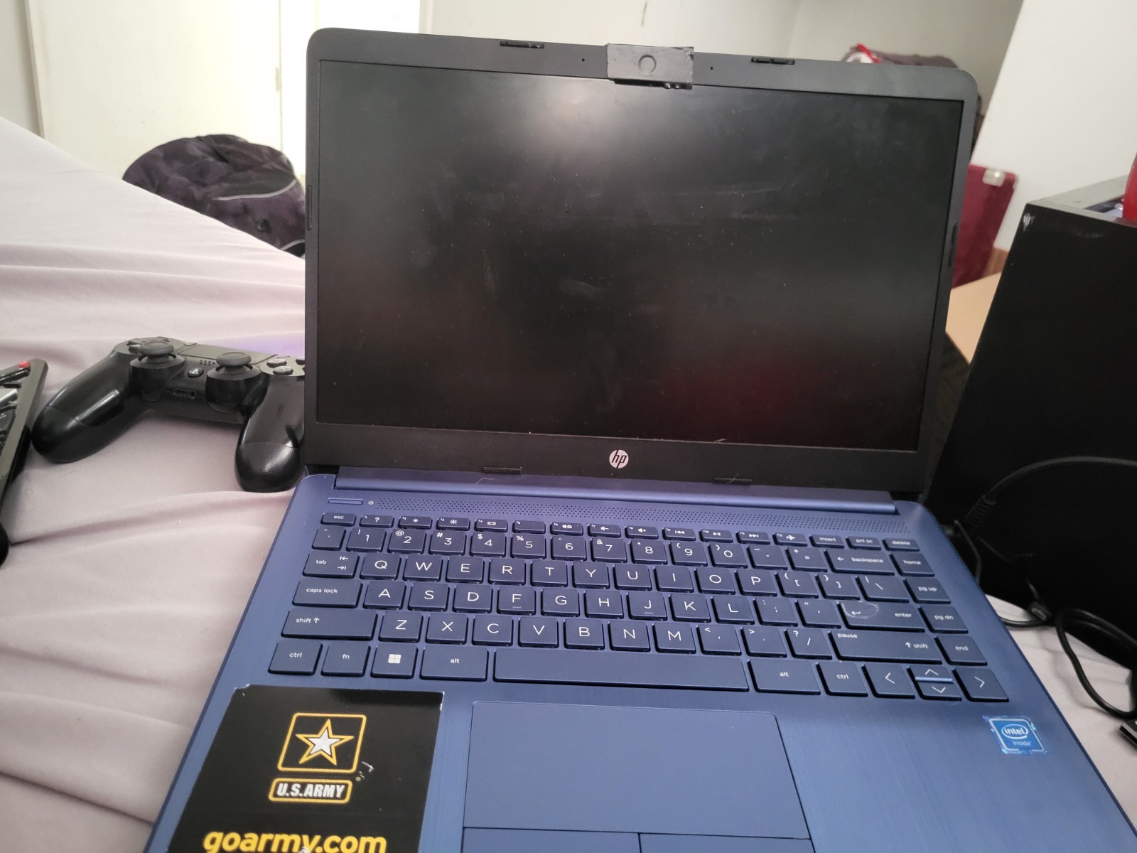 HP 14-cf2111wm Laptop, 14″ Intel, Blue, Built-in Webcam, USB HDMI Ethernet