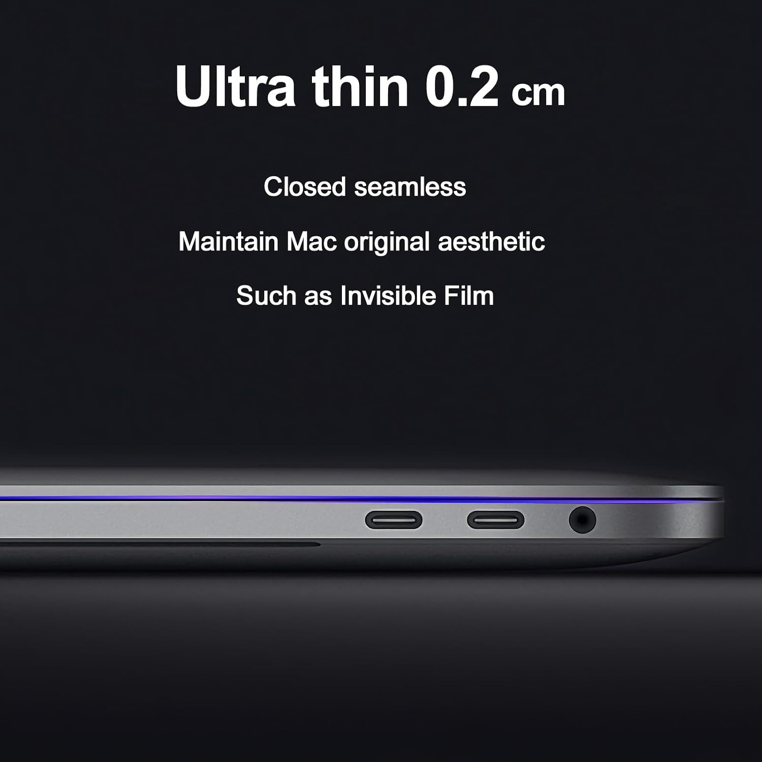 Screen Protector for MacBook Air 13-Inch 13.6in – Removable Anti Glare Privacy F