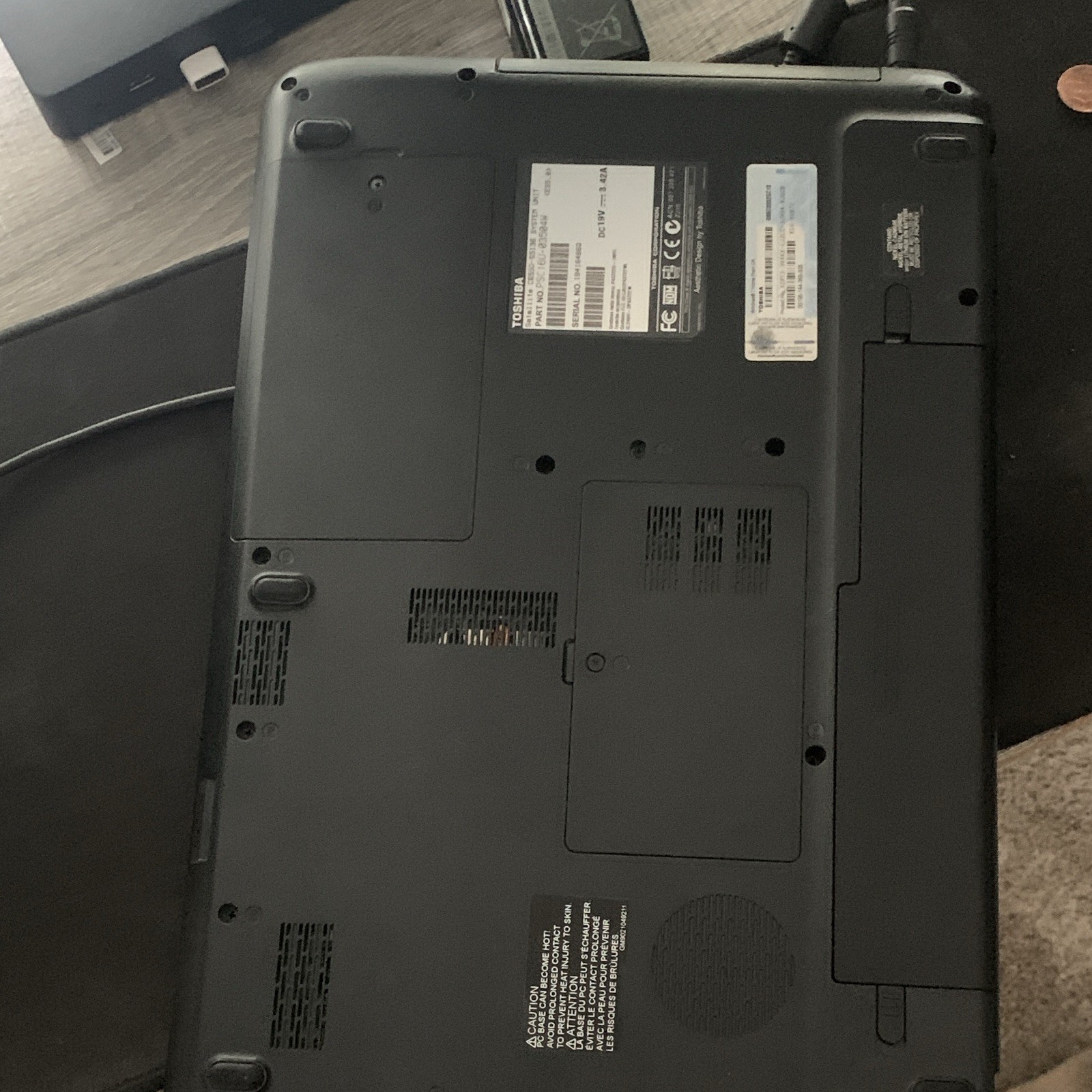 Toshiba Satellite 15.6″ Laptop AMD A-Series 1.90GHz 4GB 500GB HDD Win10 Black