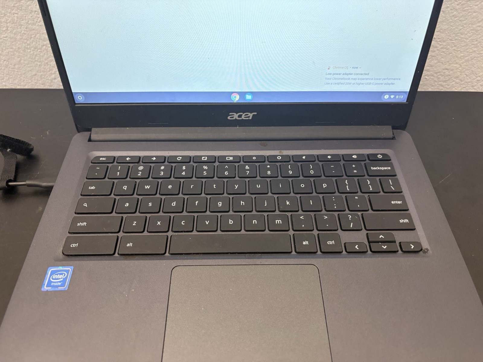 Acer Chromebook C933-C7GM 14” Laptop School Locked Parts Repair Charger