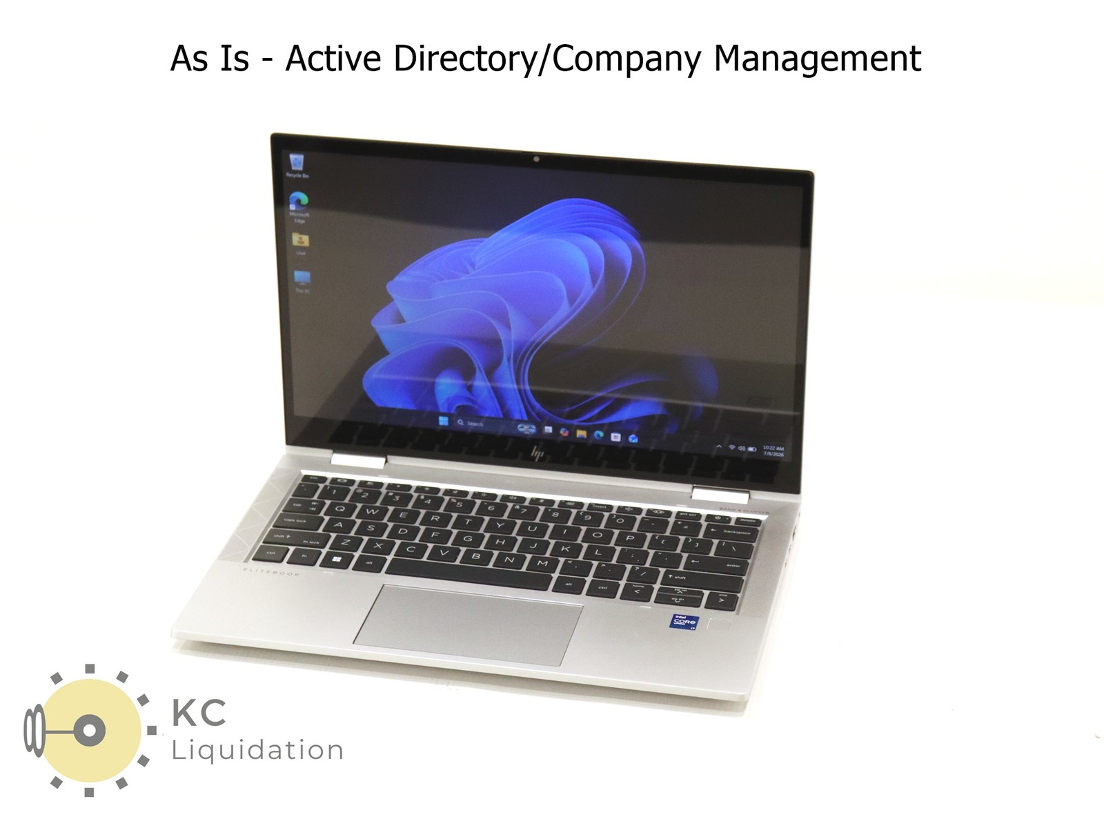 HP EliteBook x360 830 G8 13.3″ Touch Core i7-1185G7 32GB 256GB NVMe W11P – As Is