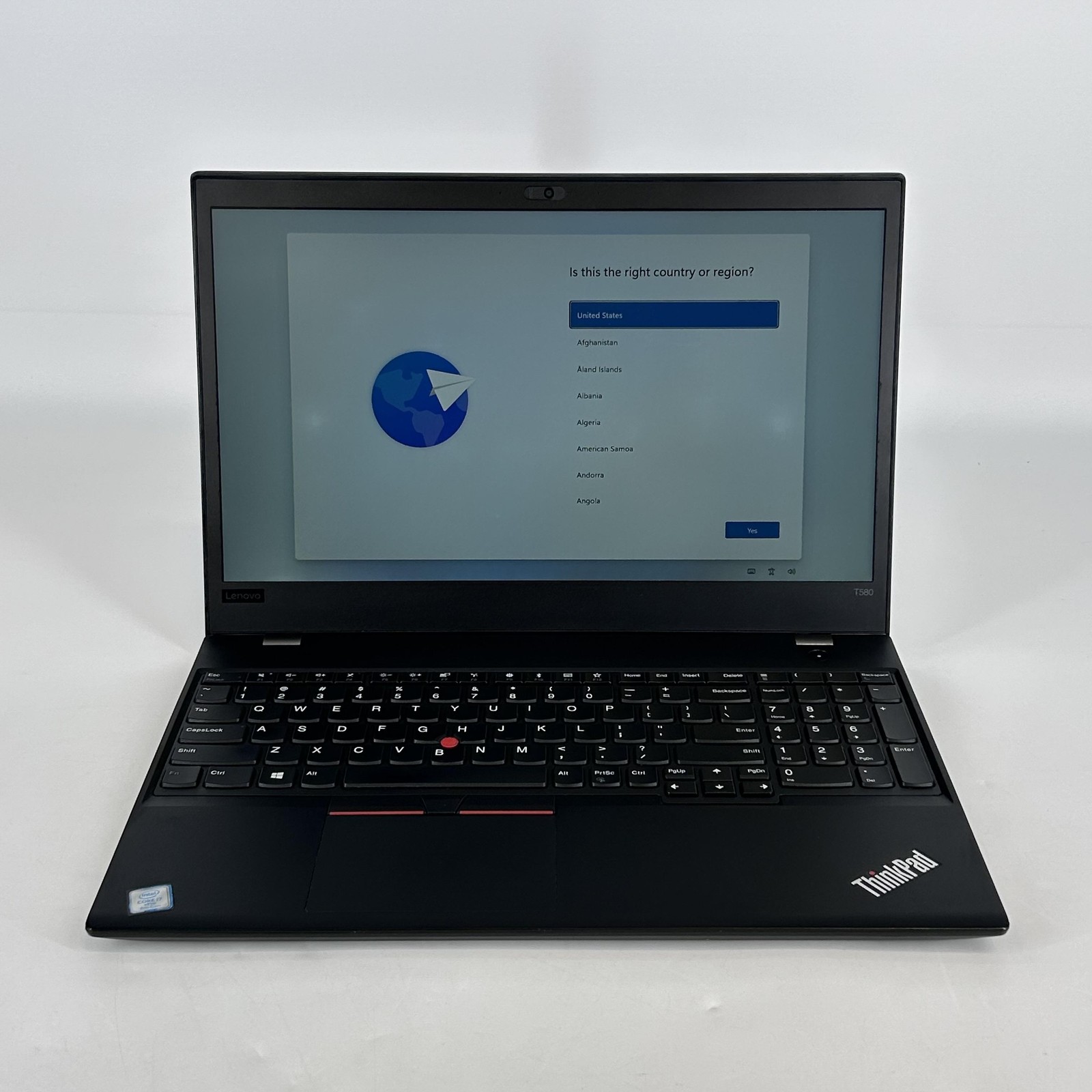 Lenovo ThinkPad T580 15.6 FHD i7-8650U 1.90GHz 16GB 512GB SSD NVIDIA MX150 Good