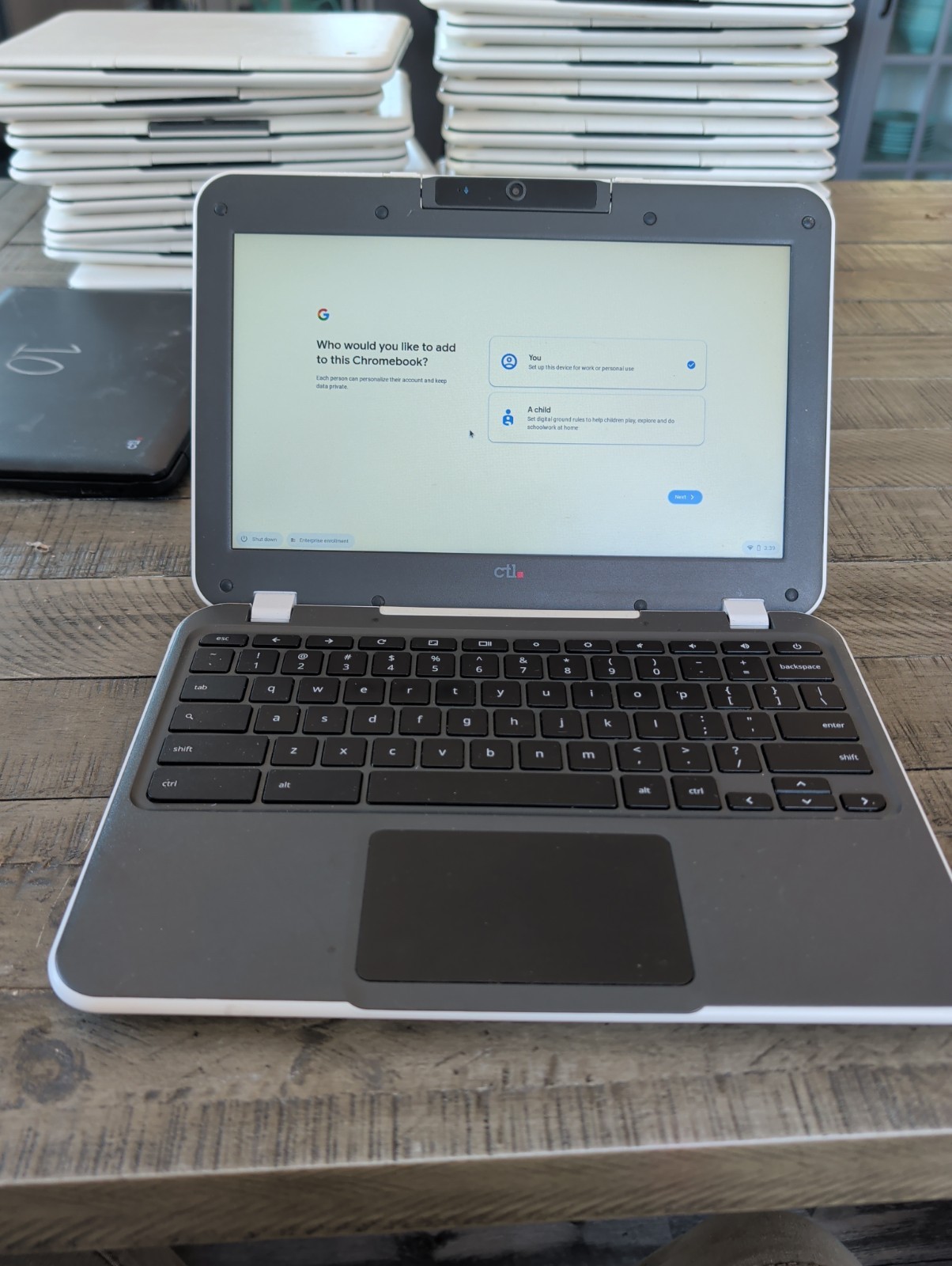 CTL Chromebook NL6D Intel Celeron 1.6GHz 32GB SSD 4GB RAM