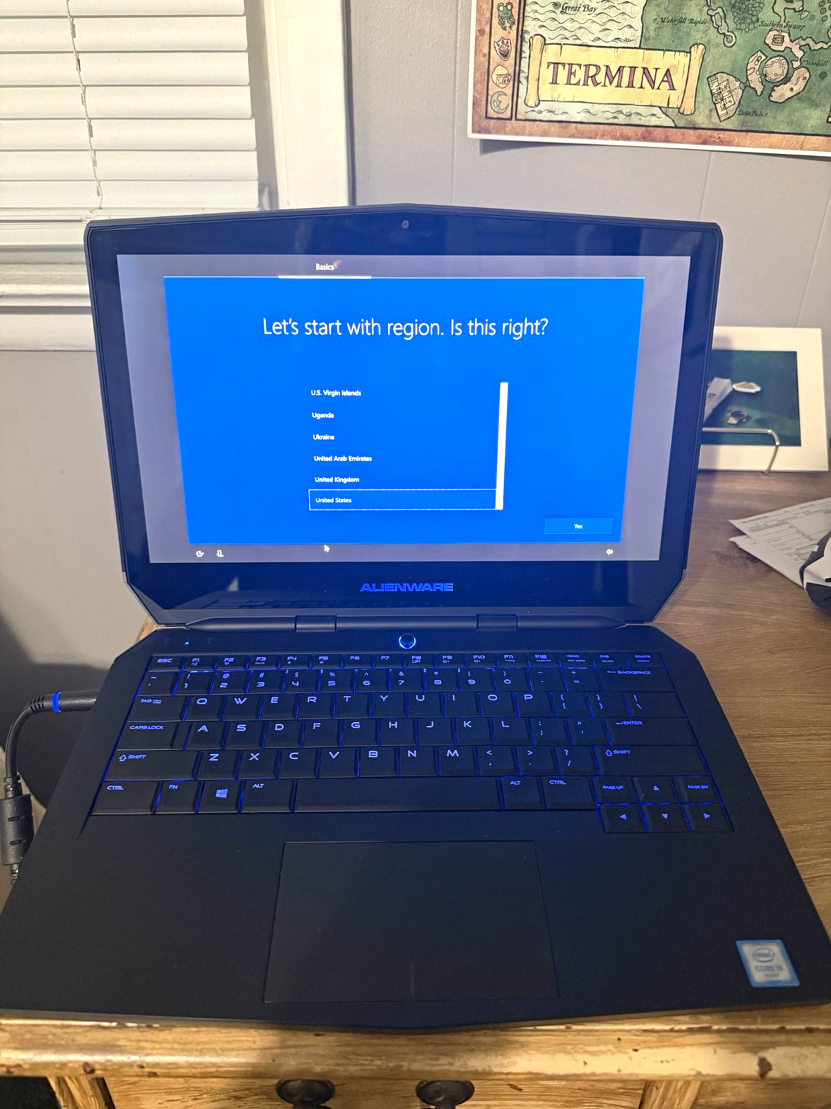 USED RESET Alienware 13 R2 13in Gaming Laptop i5-6200U 8GB 500GB SSD GTX 960M