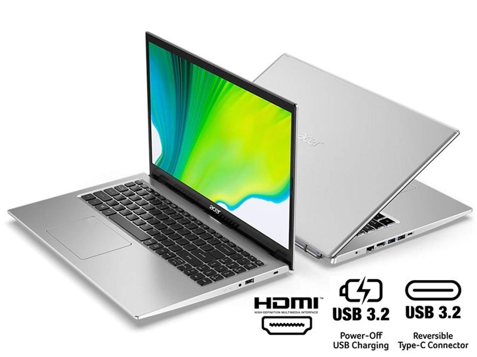Acer Aspire 5 A515-56-363A, 15.6″ HD IPS Display, 11th Gen Intel Core i3-1115G4