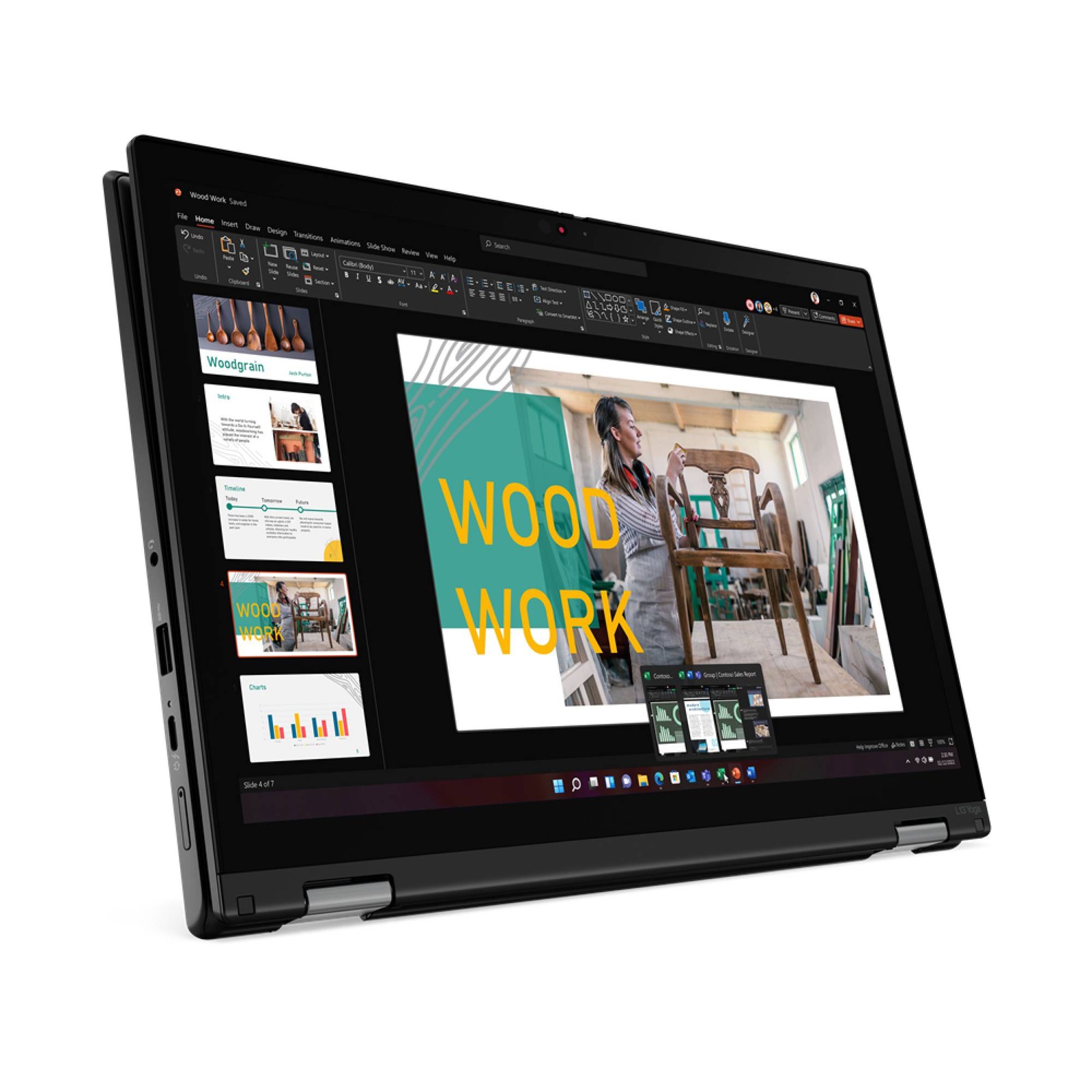 Lenovo Thinkpad L13 Yoga G4 13.3″ Laptop Ryzen 7 PRO 7730U 16GB 512GB SSD W11P