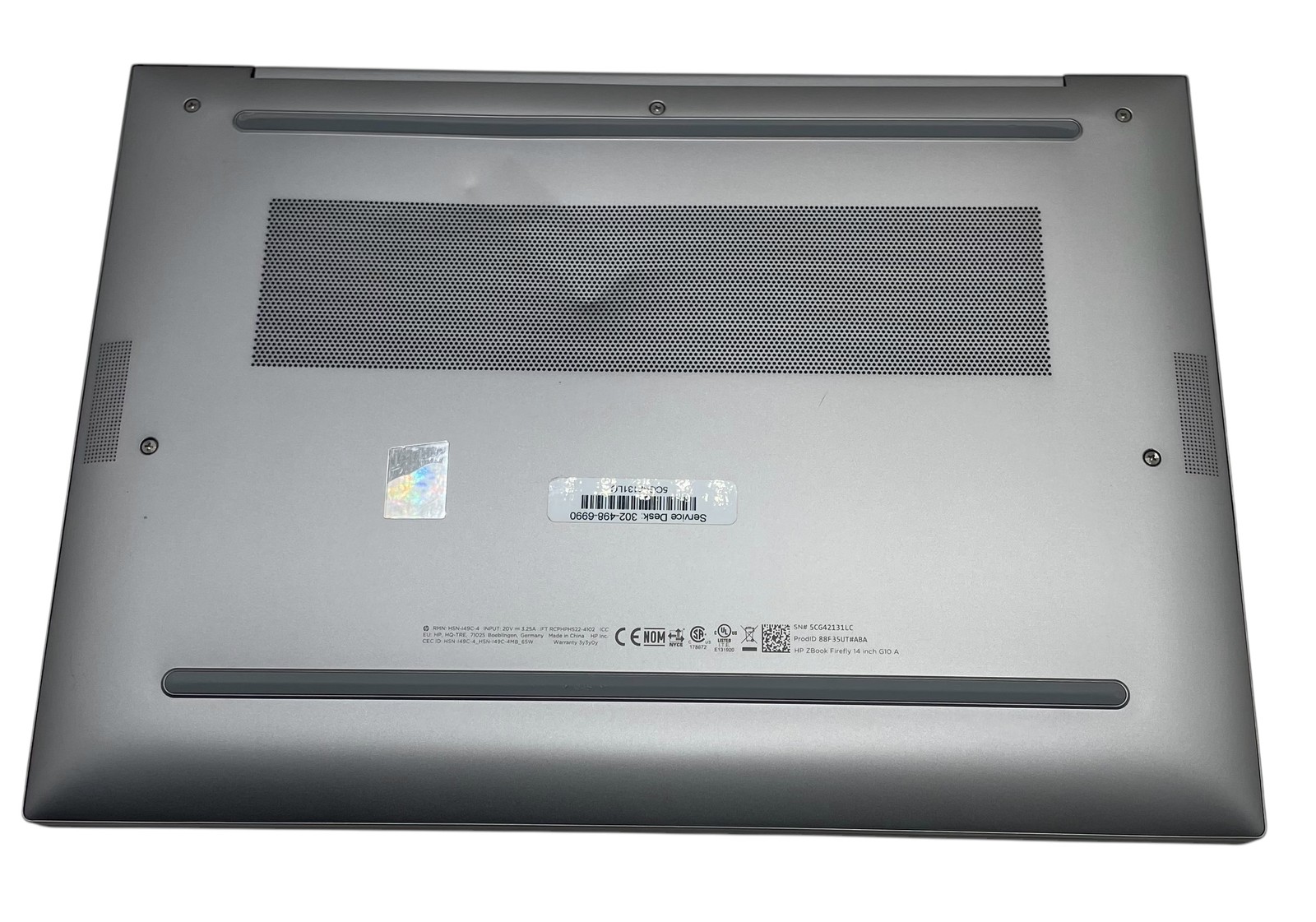 HP ZBOOK FIREFLY G10 14″ RYZEN 7 PRO 7840HS 16GB 512GB SSD–GRADE D