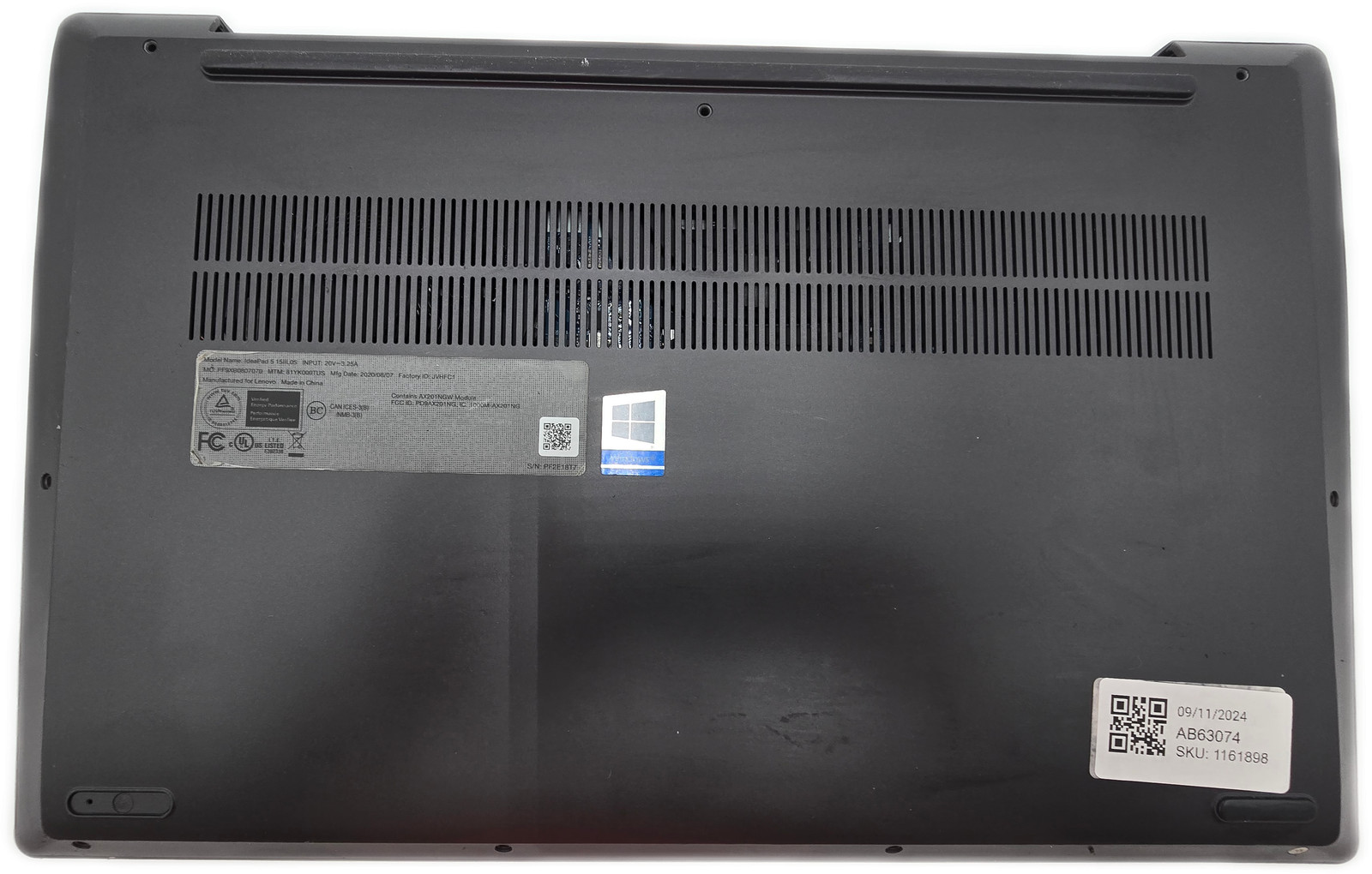 Lenovo IdeaPad 5 i5-10th Gen 16GB 512GB SSD Windows 11Home Keyboard Assembly