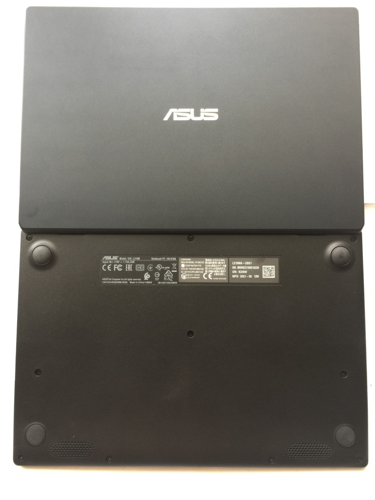 ASUS L210MA-DB01 11.6″ INTEL N4020 @ 1.10GHZ 4GB RAM 64GB eMMC WINDOWS 10