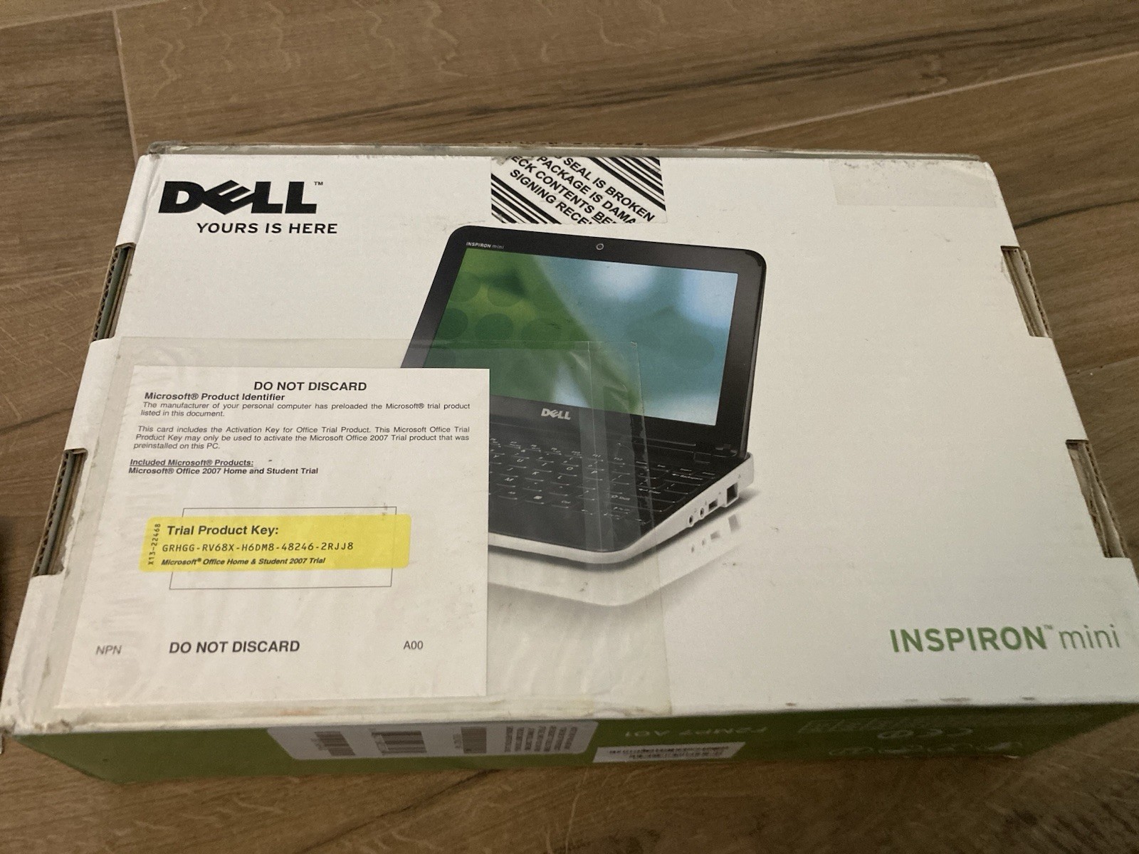 Dell Inspiron Mini 1012 Atom N450 2GB 10.1” Netbook New SSD Complete CIB Tested