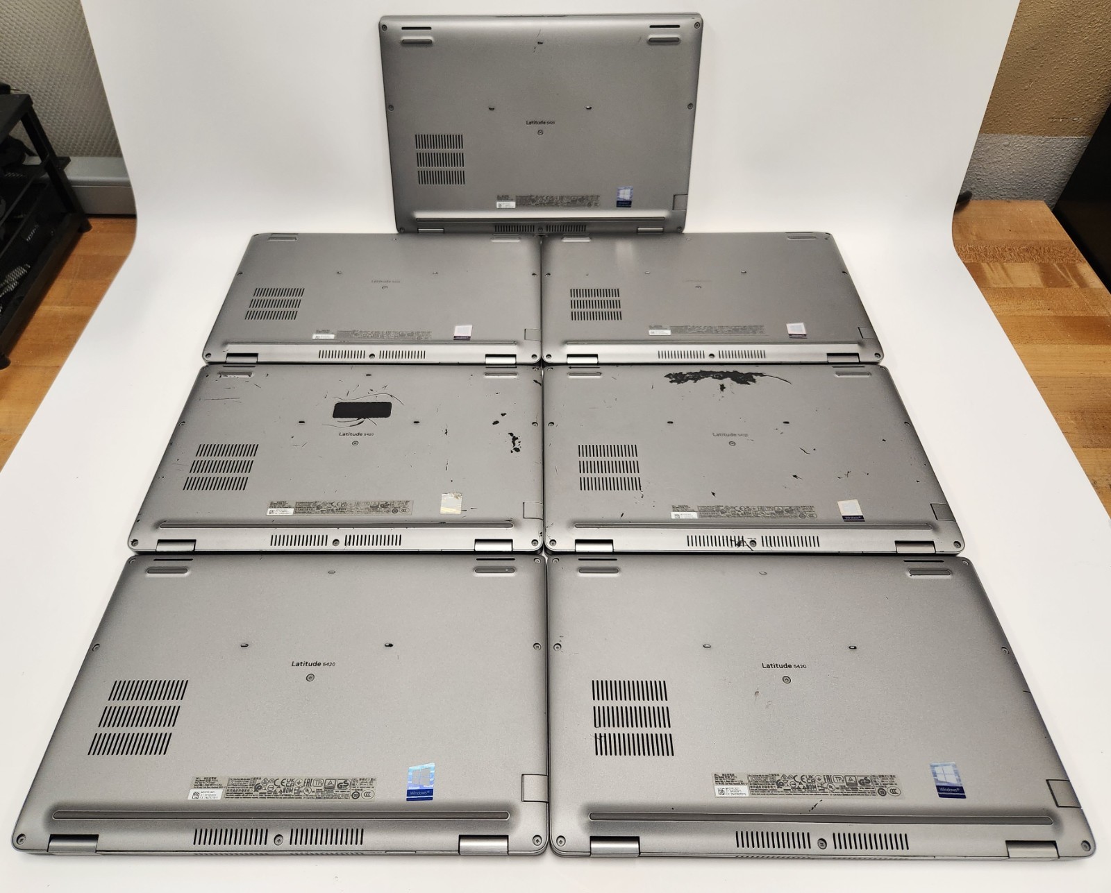 Lot of 7 Dell Latitude 5420 14″ Laptop i7-1185G7 3Ghz 16GB RAM 256GB SSD W11P