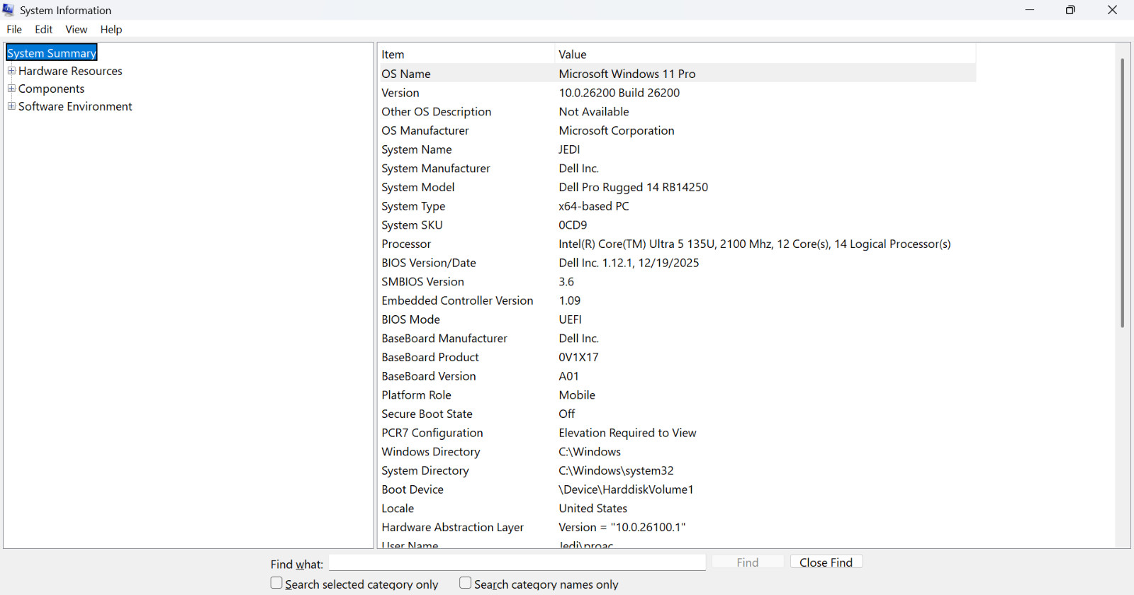 Dell Pro Rugged 14 RB14250
