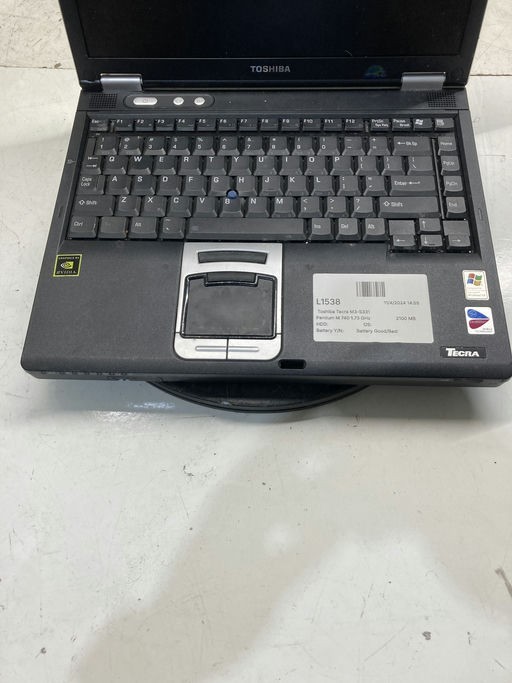 Toshiba Tecra M3-S331 Pentium M 740 1.73 GHz 2100 MB NO HDD No Batt