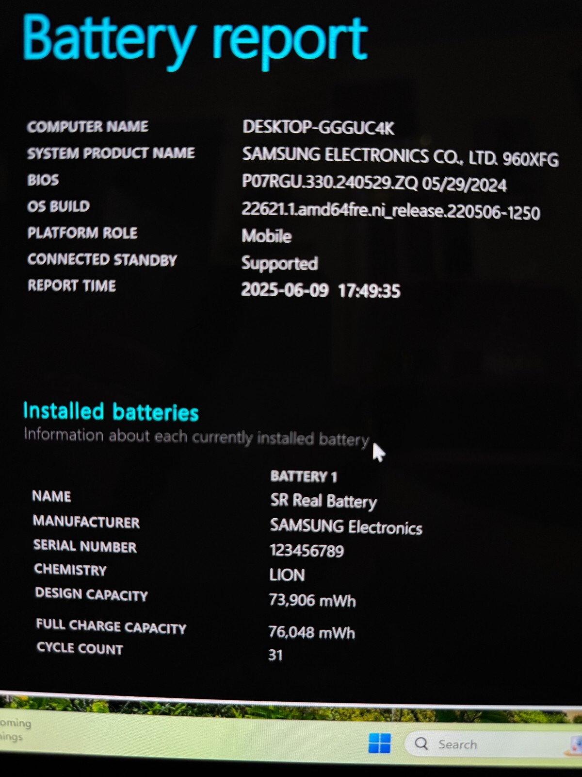 Samsung Galaxy Book3 Pro 16″ i7-1360p 16GB RAM 1TB NP960XFG WORKS READ
