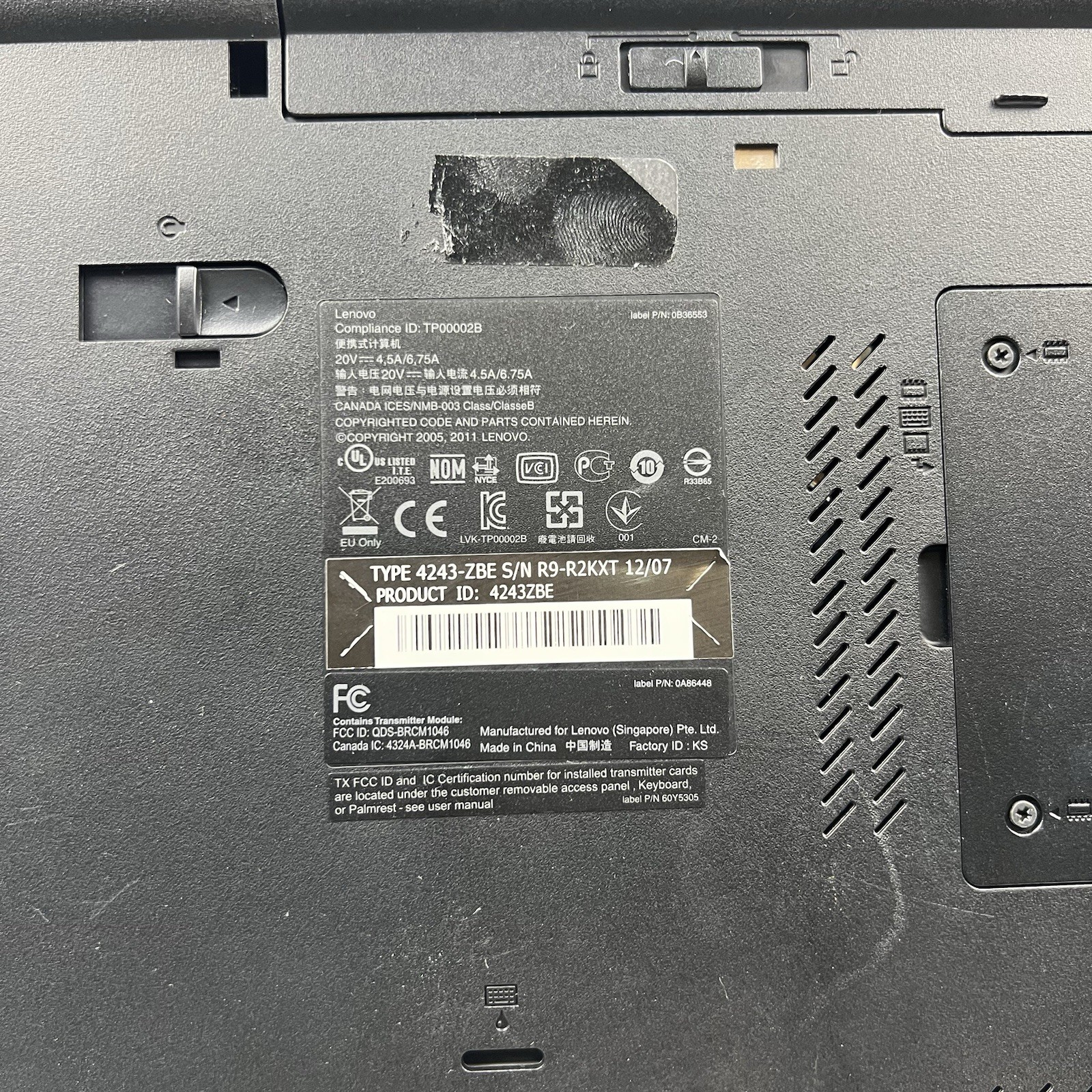 Lenovo ThinkPad T520 Intel i7-2640M 8GB 320GB HDD Linux Mint OS w/ Charger|ELP89