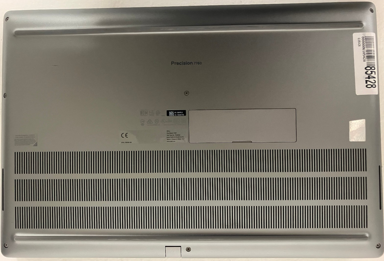 Dell Precision 7760 17″ NVIDIA RTX A3000 2.5GHz Intel Core i7-11850H 64GB 1TB