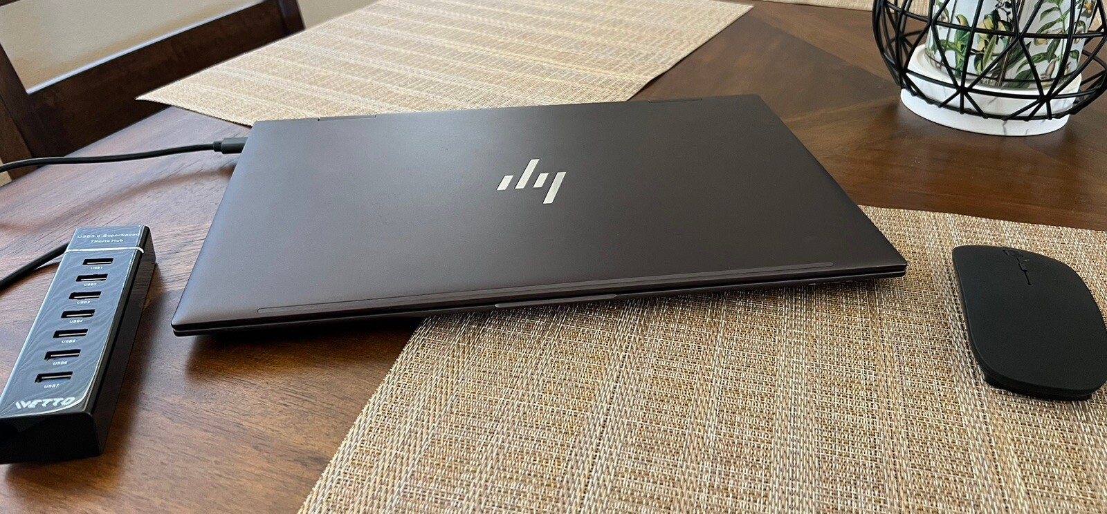HP ENVY x360 – Convertible Touchscreen + ZERU Mouse & IVETTO 7 Port USB Hub