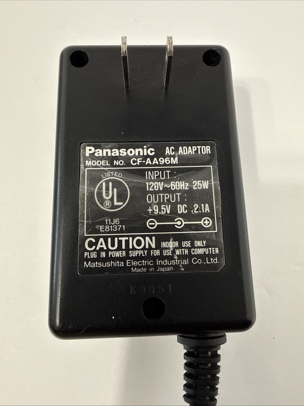 1989 Panasonic Business Partner CF-150 B Portable Computer Powers On Untested