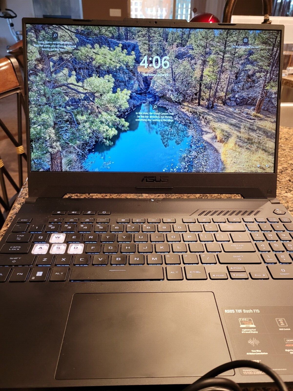 asus tuf dash 15 gaming laptop