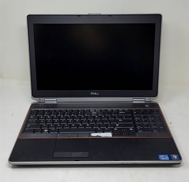 DELL LATITUDE E6520 Laptop Intel I5-2430M 4GB SEE NOTES