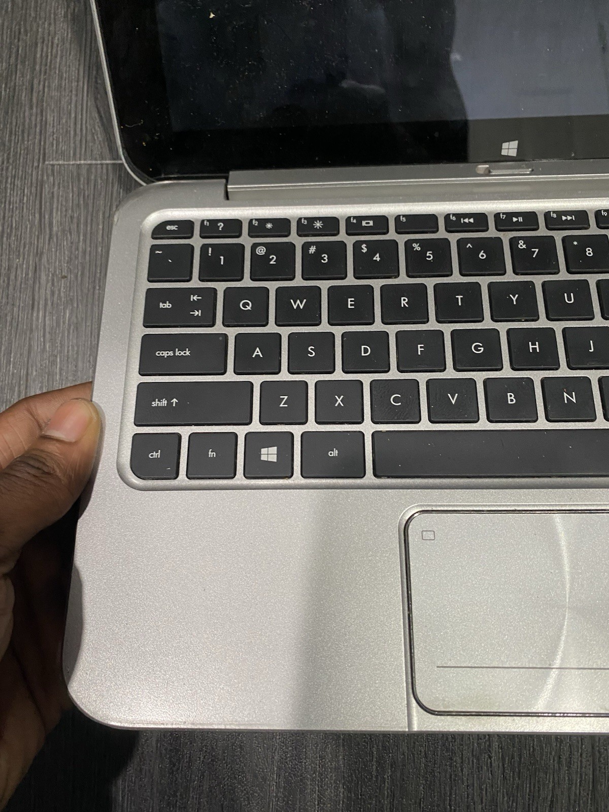 HP Envy Beats Audio Silver Laptop W/ Built Webcam Storage Unit Clean out