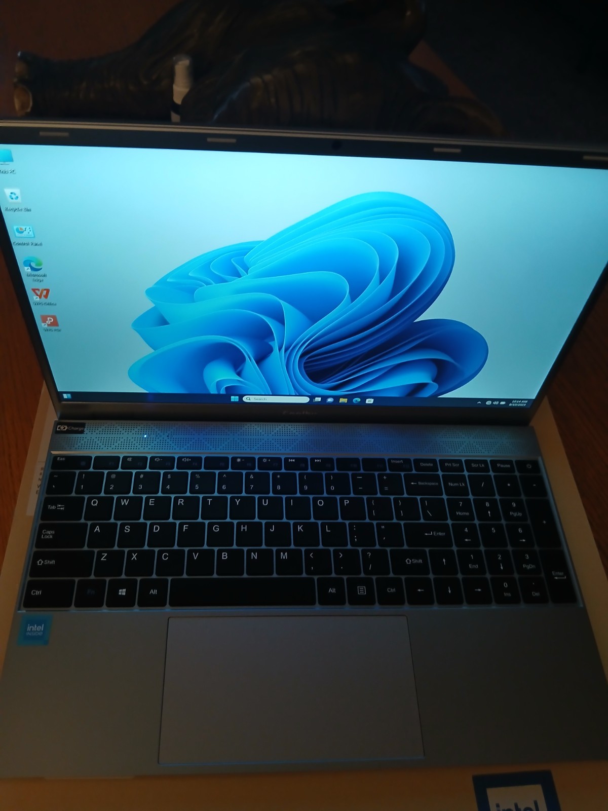 Coolby 15.6 Silent Ultra Laptop 10th Gen Intel Gemini Lake N4120 512GB Win 11pro