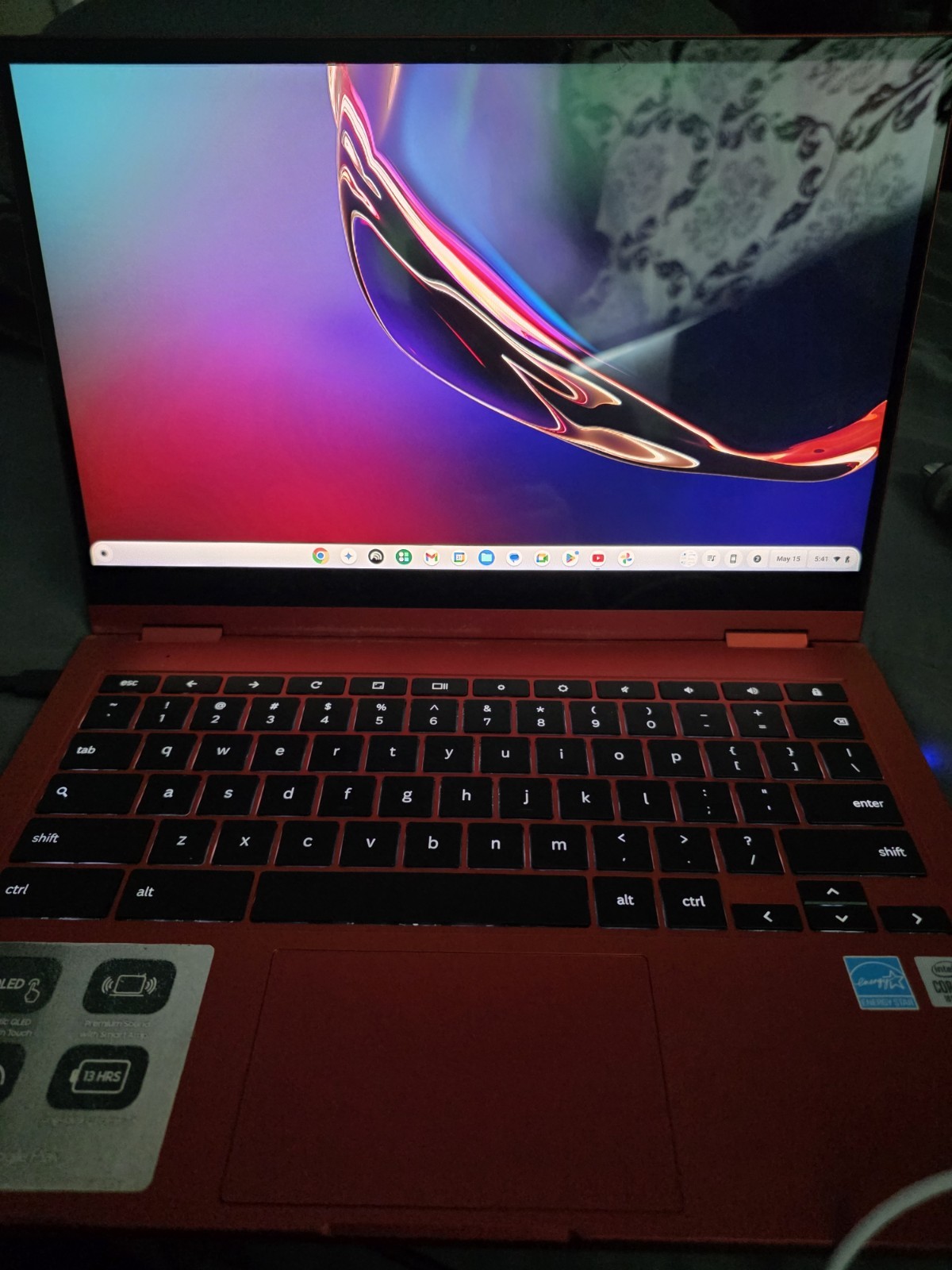Samsung Galaxy Chromebook 2 Intel Core i5 13.3″ Red SSD Touchscreen Laptop