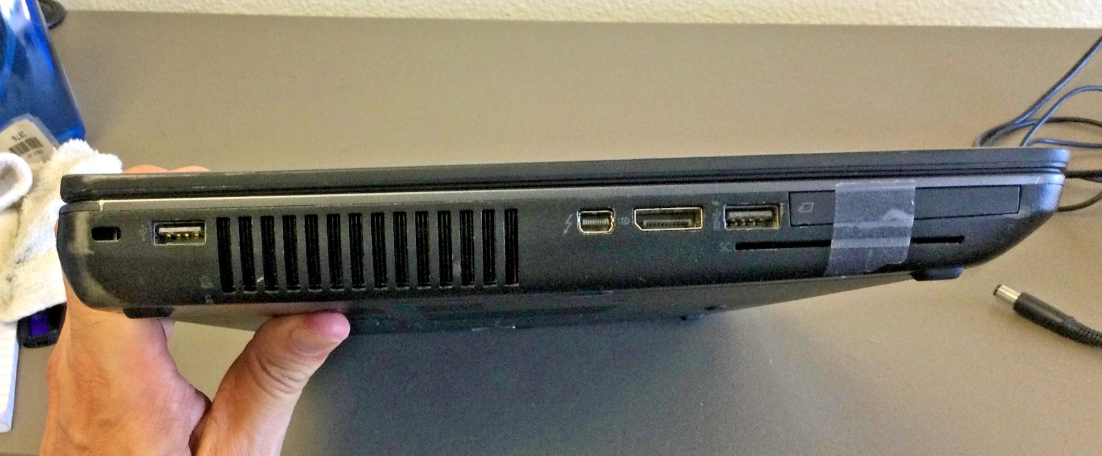 HP ZBook 15 G2 360GB SSD 16GB Intel Core i7-4710MQ 2.50GHz Linux Mint 22.3 OS