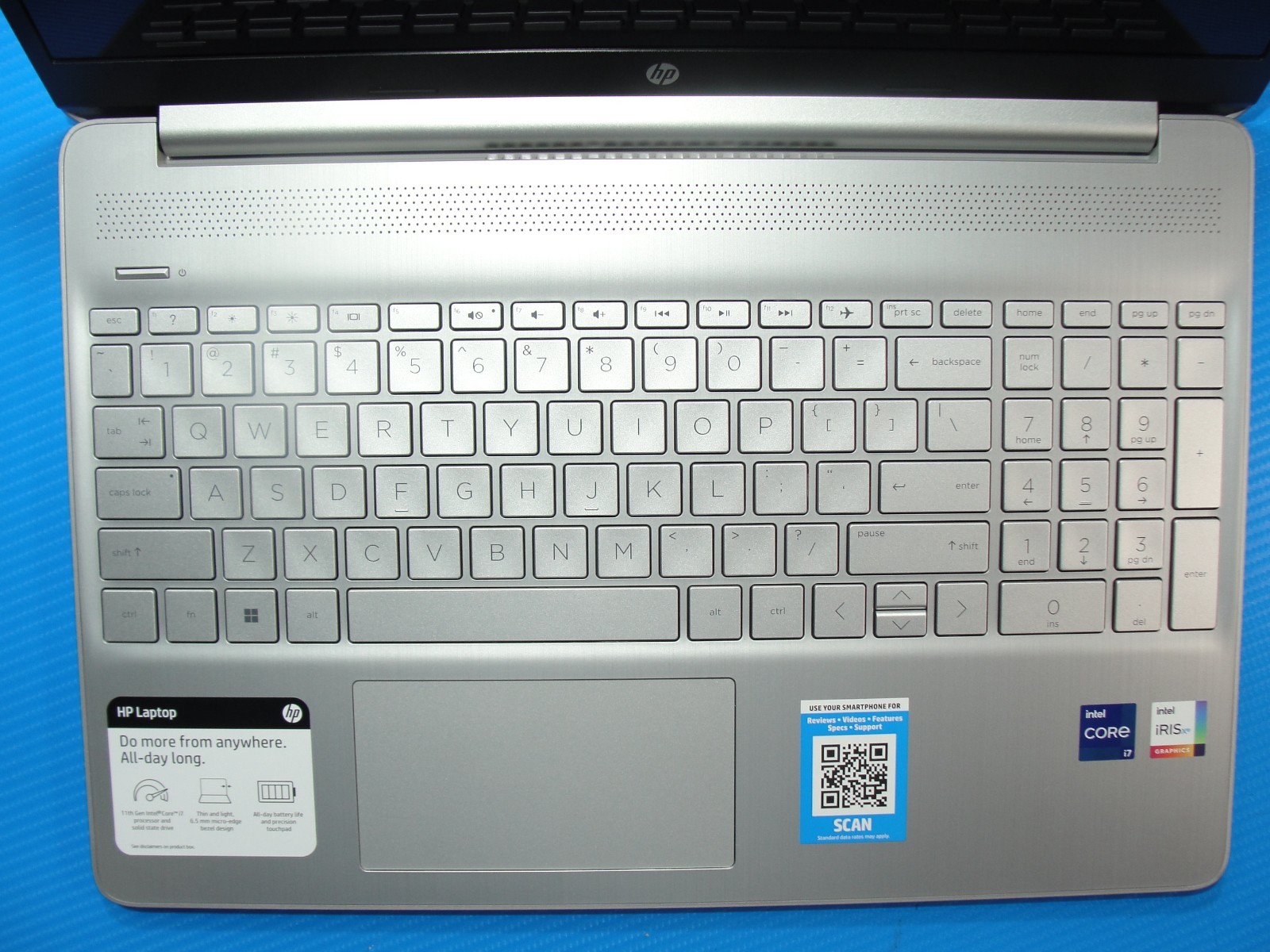 HP 15-DY2073DX 15.6”FHD TOUCH Intel Core i7-1165G7 2.8GHz 16GB RAM 512GB SSD+P/A