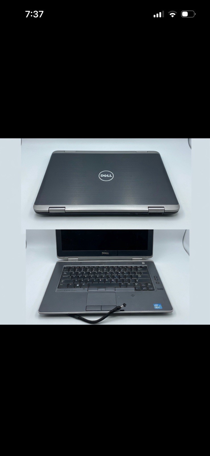 Dell Latitude E6420 14in Laptop Intel Core i5 2nd Gen Gray Used