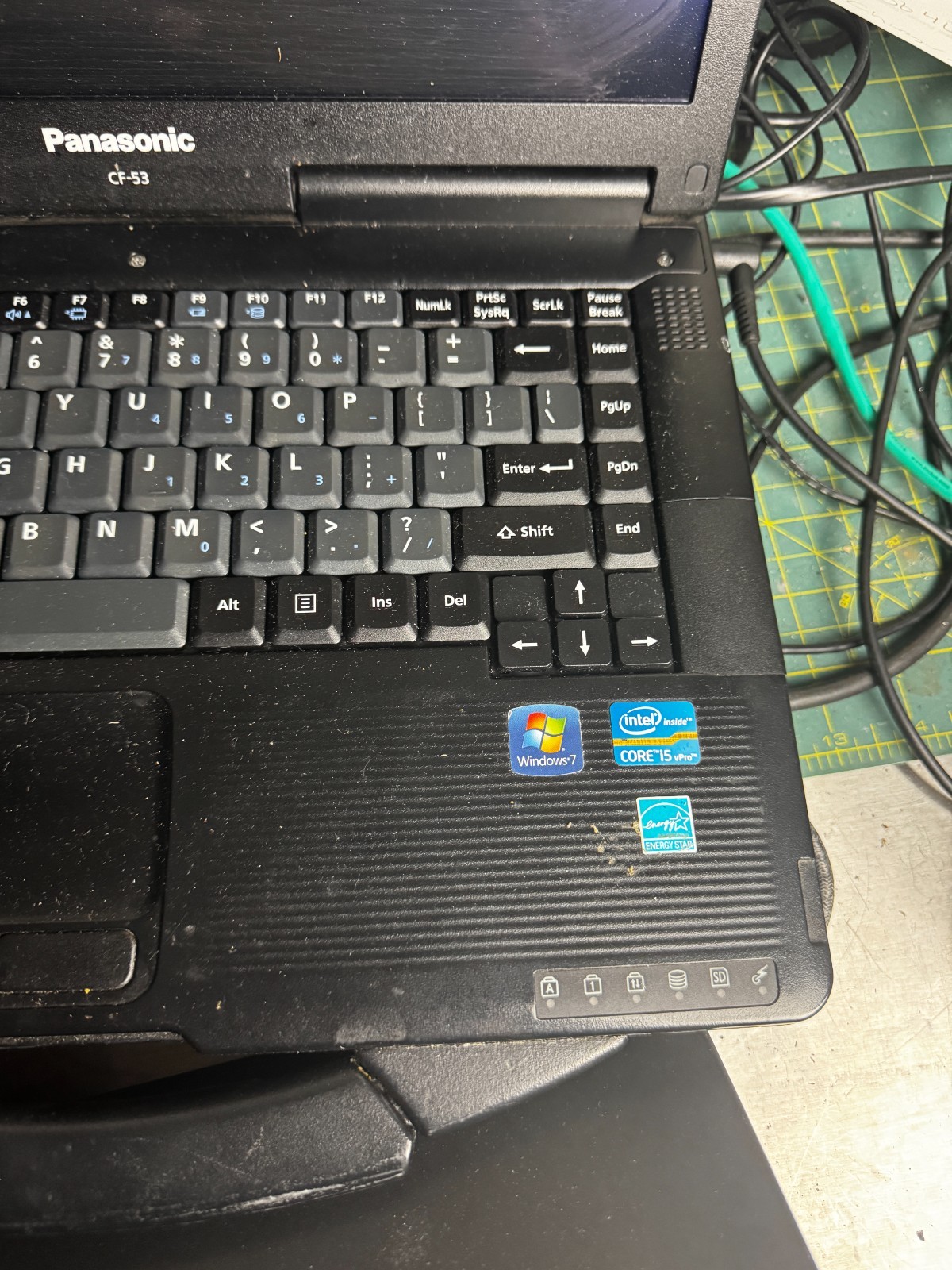 Panasonic Toughbook CF-53 Intel Core i5 Laptop for Parts/Repair #5903
