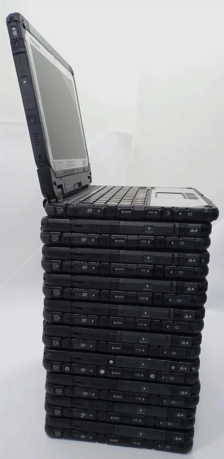 Lot 10 Panasonic ToughBook CF-20 Core i5-7Y57 1.20GHz 8GB – No HD