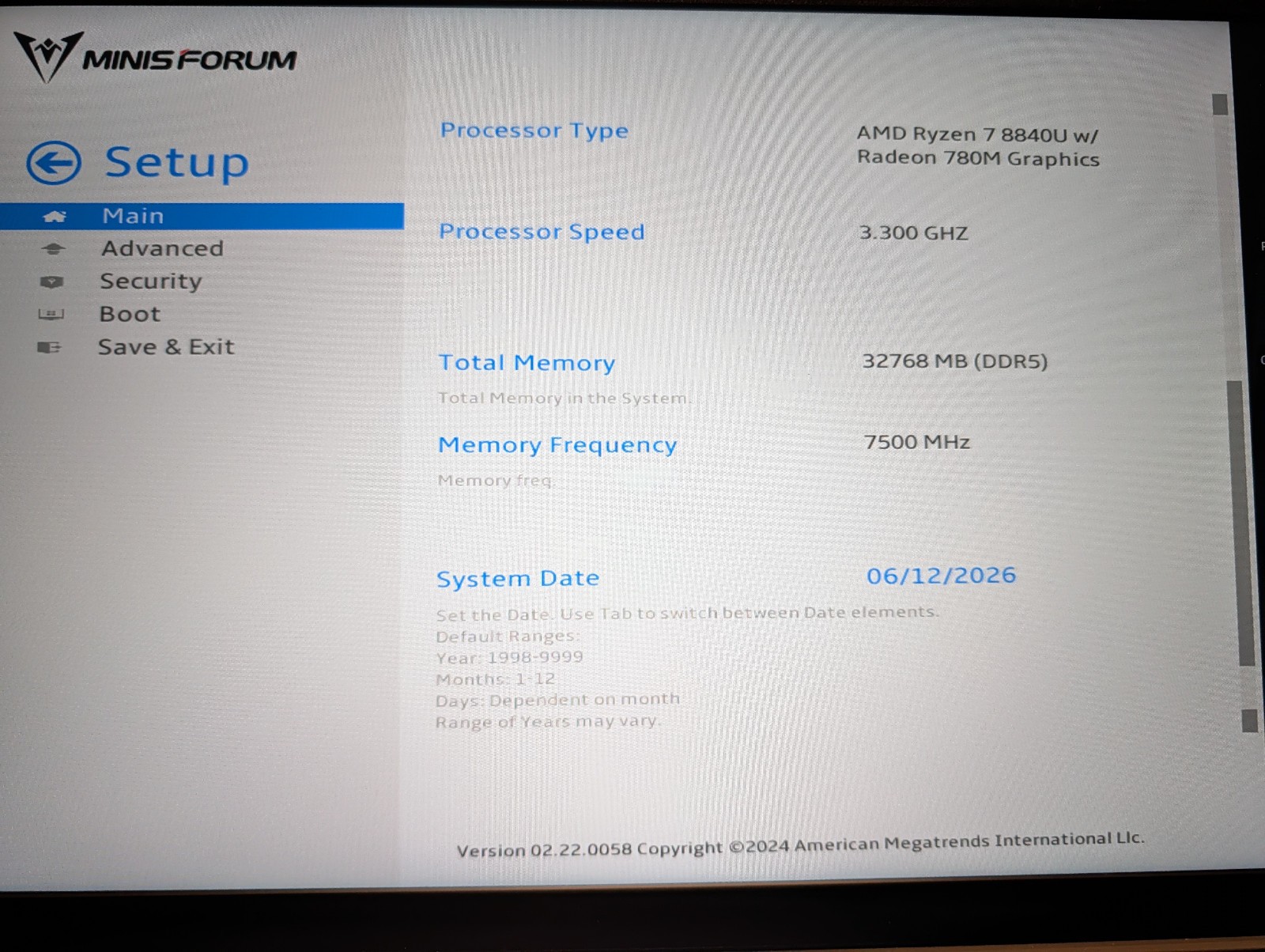 READ Bundle MINISFORUM V3 Laptop Tablet 32GB RAM, 1TB SSD, AMD 8840U