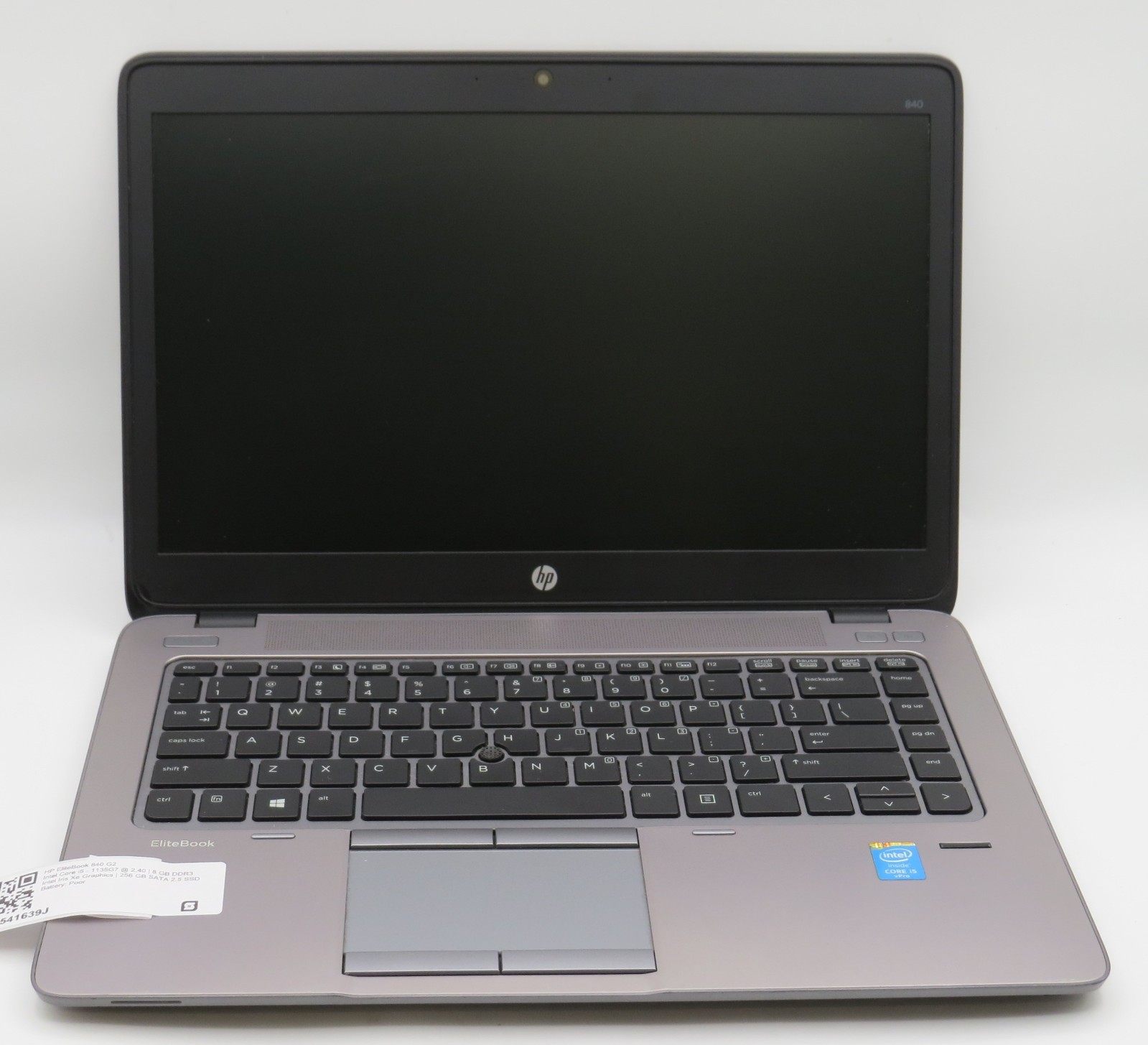 HP EliteBook 840 G2 | i5-5300U @ 2.3GHz | 8GB DDR3 | 256GB SSD | No OS